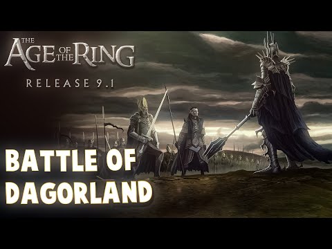 The Battle of the Last Alliance | Age of the Ring Mod 9.1 | Wave Defense Custom map! | Epic Battle!