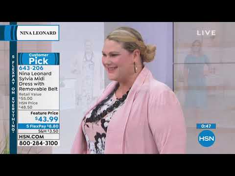 HSN | Nina Leonard Fashions 05.19.2019 - 04 AM