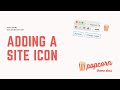 Adding a favicon / Site icon