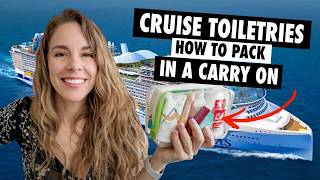 How to Pack Cruise Toiletries in a Carry On Only - TSA Rules when Flying
