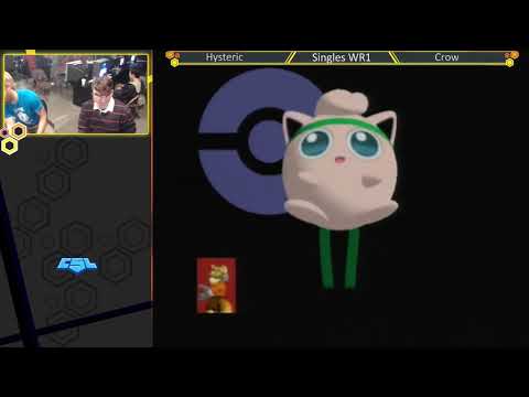Mass Madness 26 SSBM - Crow (Fox) vs. Hysteric (Jigglypuff) - Melee WR2