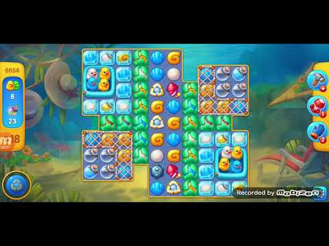 fishdom gameplay / level 6054 / It is like the ads? / thank you