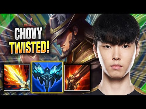 CHOVY IS SO GOOD WITH TWISTED FATE! - GEN Chovy Plays Twisted Fate MID vs Ahri! | Season 2022