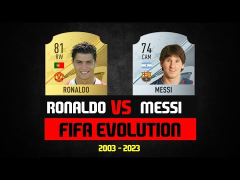 Ronaldo VS Messi FIFA EVOLUTION! 🤯💪 FIFA 04 - FIFA 23