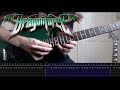 DragonForce  | Cry For Eternity SOLO  + Screen Tabs