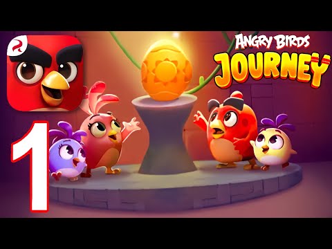 Angry Birds Journey - Gameplay Walkthrough Part 1 Levels 1-10 - Tutorial (iOS, Android)