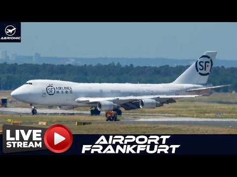 ✈️ LIVE 2K Frankfurt Airport Planespotting (FRA) — Thursday: Hot 30°C ☀️ Centerbahn | 28 May 2026