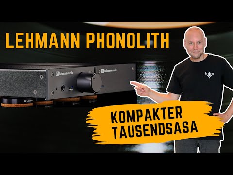 Lehmannaudio Phonolith – three things at once!