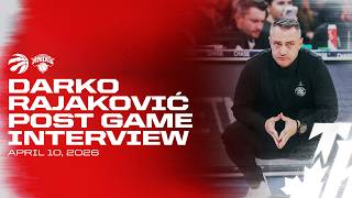 Darko Rajakovic | Post Game at Knicks | April 10, 2026