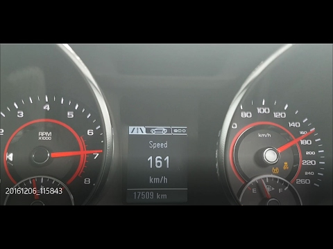 Holden Commodore VF SV6 40-160 Acceleration (Tuned)