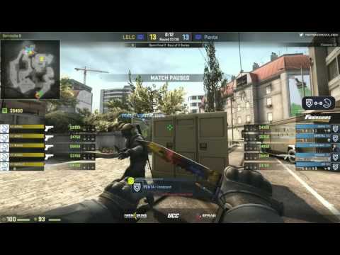 Random intruder in a match LDLC vs Penta :D