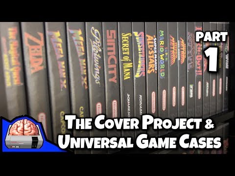 The Cover Project and Universal Game Cases for Retro NES SNES N64 GBA Games