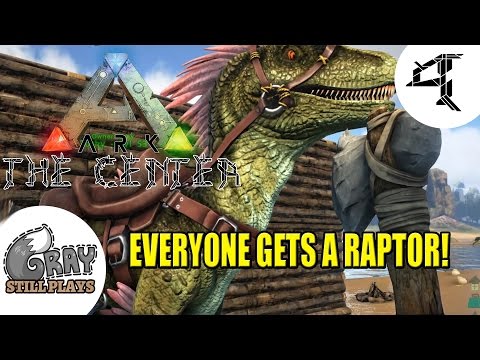 ARK Survival Evolved: The Center | That Raptor Belongs to Us, What to Tame Next? | Part 4 | Tutorial
