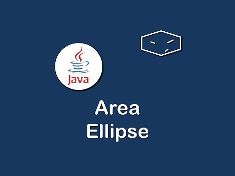 area of ellipse in java
