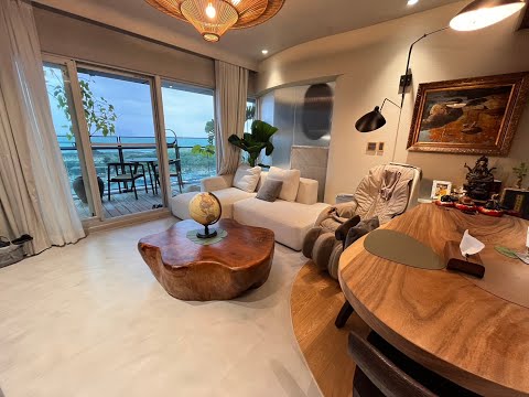 世界灣龜山島海景第一排-車位大坪數2房