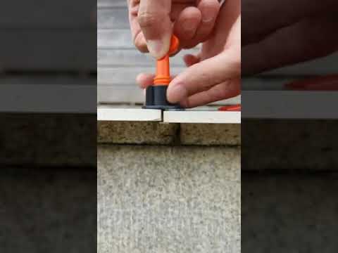 Sistema de fijación de azulejos y porcelanato