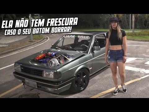 THE CARIOCA OF ACCELERO - SHE GOES STRONG WITH HER SQUARE TURBO 530HP FORGED GOL "LET THE UNDERWE...