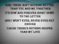 Deeper Than My Love---Josh Turner---LYRICS ON SCREEN
