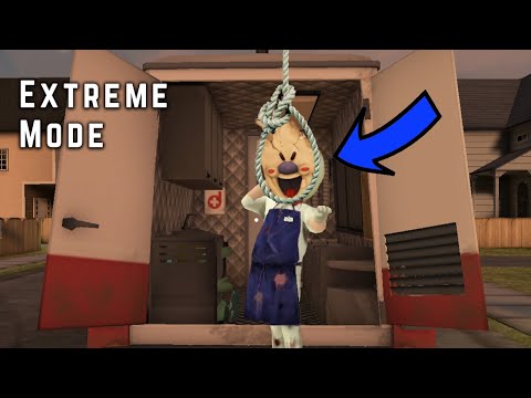Funny Extreme mode  Completed in Ice Scream: Horror Neighborhood!! Funny Moments