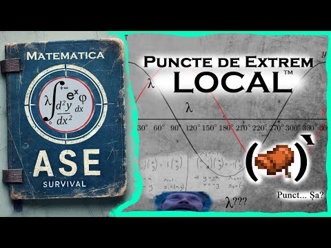 ASE - Cum să treci la matematică ep1 || Puncte de extrem local