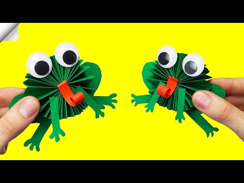 Crazy Frog Moving paper TOYS Easy paper crafts