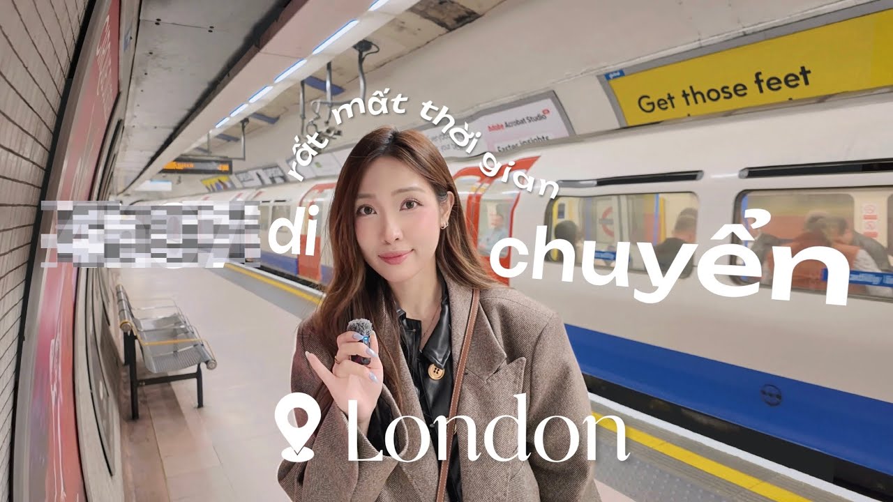 Linh Sim tốn bao nhiêu thời gian di chuyển 1 ngày ở London 🇬🇧?