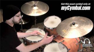 Video thumbnail for Meinl 22" Byzance Vintage Crash Cymbal - Played by Gabriel Harris (B22VC-1011212M) by Memphis Drum Shop