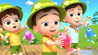 Once I Caught A Fish Alive | Popular Nursery Rhymes &amp; Kids Songs