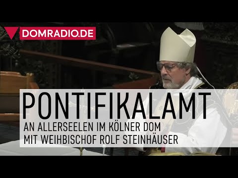 Pontifikalamt aus dem Kölner Dom am 02.11.2021