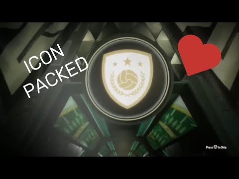 I PACKED A 98 RATED ICON, pack opening video!!!