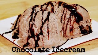 Homemade Chocolate Icecream! 5 Minutes Eggless Recipe!Ammadu Let's Cook Vantalu
