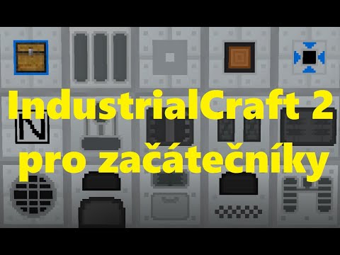 ZÁKLADNÍ STROJE - IndustrialCraft 2 [TUTORIÁL]
