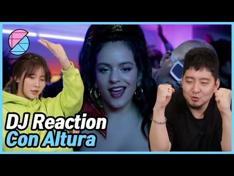 Reaccionado por los DJ coreanos, ROSALÍA, J Balvin - Con Altura ft. El Guincho