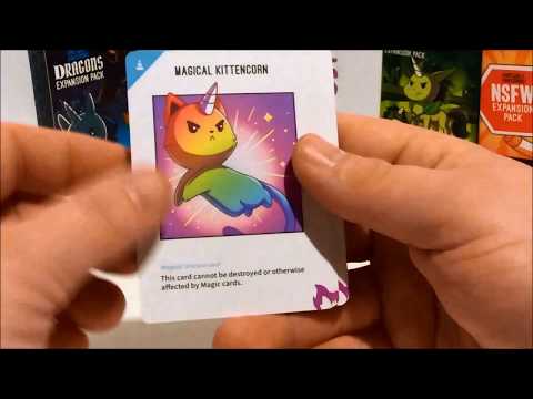 Unstable Unicorns Rainbow Apocalypse Expansion - YouTube Video