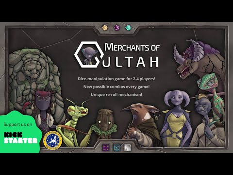 Merchants of Qultah - Kickstarter Board Games