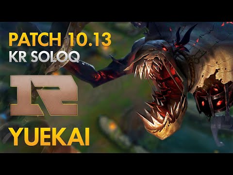 RNG Yuekai - Mid Lane: Fiddlesticks vs Rumble - KDA 13/4/14
