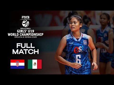 Croatia vs. Mexico - Pool A (CRO) | Girls' U19 World Champs 2025 - Full Match