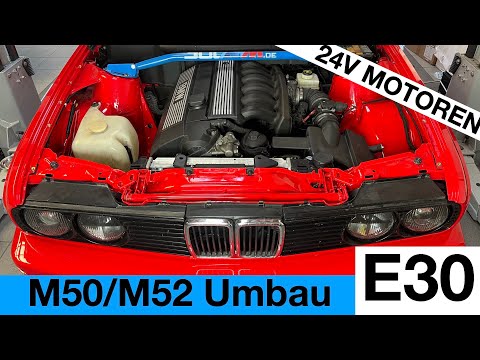 Bester OEM Swap für BMW E30 - M50/M52 24V Motor Umbau - Überblick
