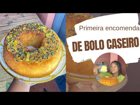 RECEITA DA MASSA DE MARACUJÁ E CALDA ,VOLTEI COM AS ENCOMENDAS DE BOLO🥰Assei o bolo na estufa 🇲🇿