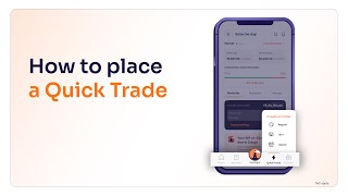 How to place a Quick Trade on the Ventura app | Ventura