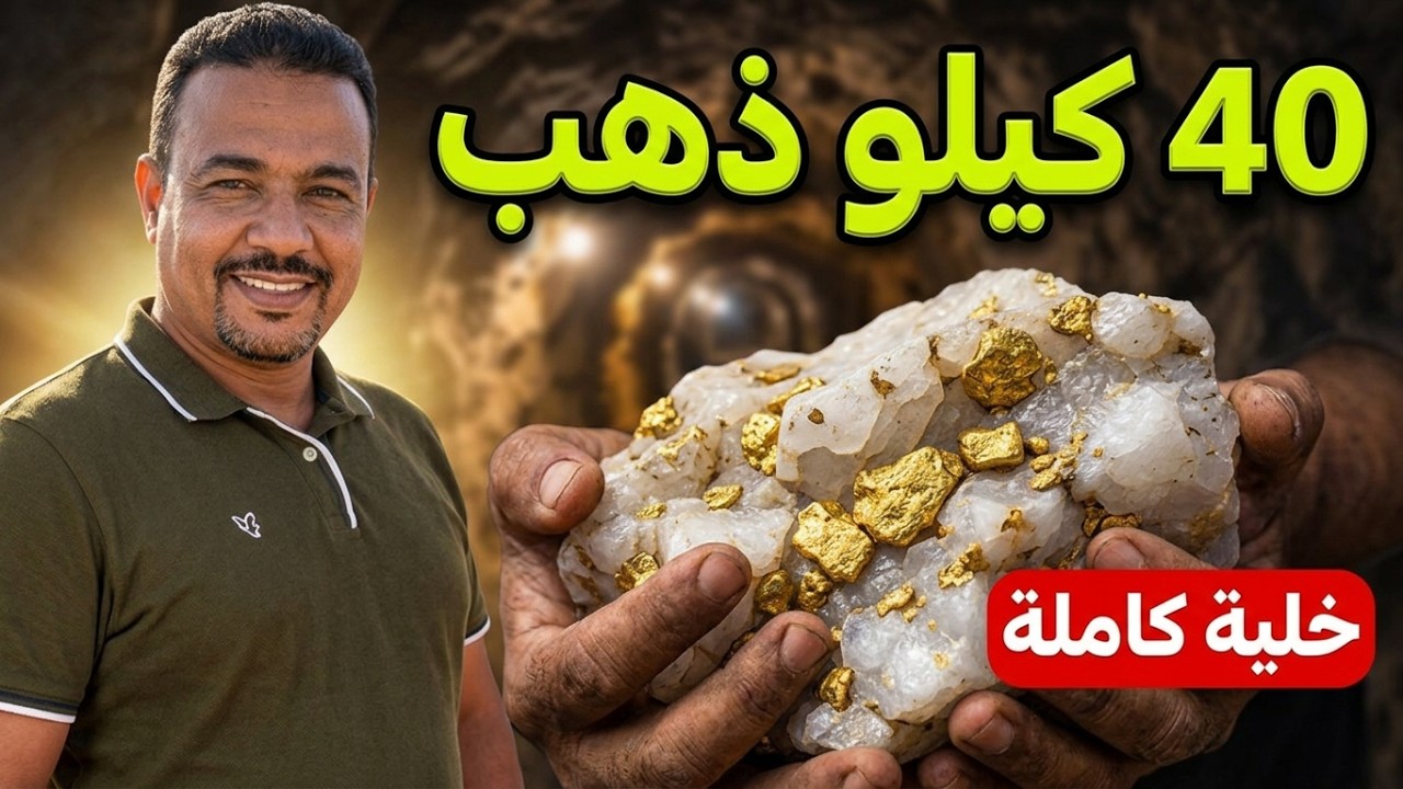 وجدنا 40 كيلو ذهب 😀