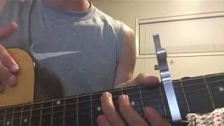HOW TO PLAY ME OR US BY YOUNG THUG ON THE GUITAR