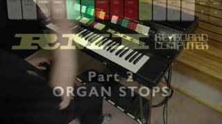 Video thumbnail for RMI KCII Keyboard Computer demonstration by morganfisherart