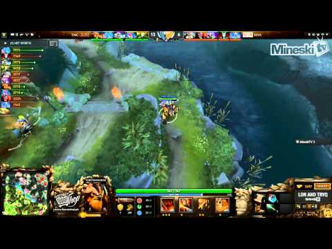 TNC vs 5EVA - (TI5 SEA QUALIFIERS) Game 2 - Lon and Tryke