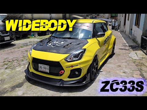 ZC33S Swift Sport con WIDEBODY RESULT JAPAN