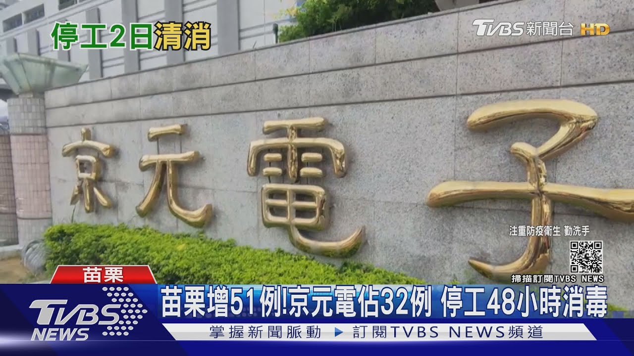 苗栗京元電累計77確診　停工48小時消毒