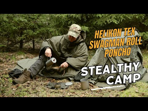 Helikon-Tex Swagman Roll in a stealthy Camp with the Carinthia Observer