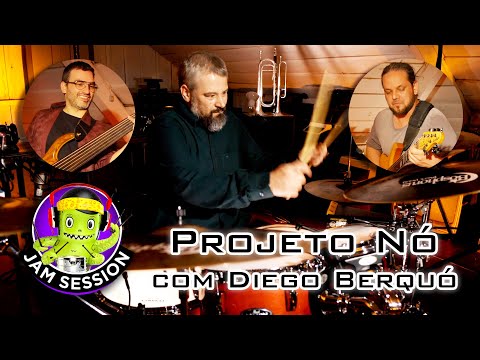Batera Clube Jam Session com Diego Berquó e Projeto Nó
