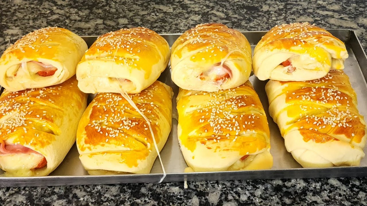 CACHORRO QUENTE DE FORNO MASSA ESPECIAL SUPER FOFINHA