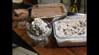 מתכון לגלידה על בסיס שמנת עם שוקולד ואוראו